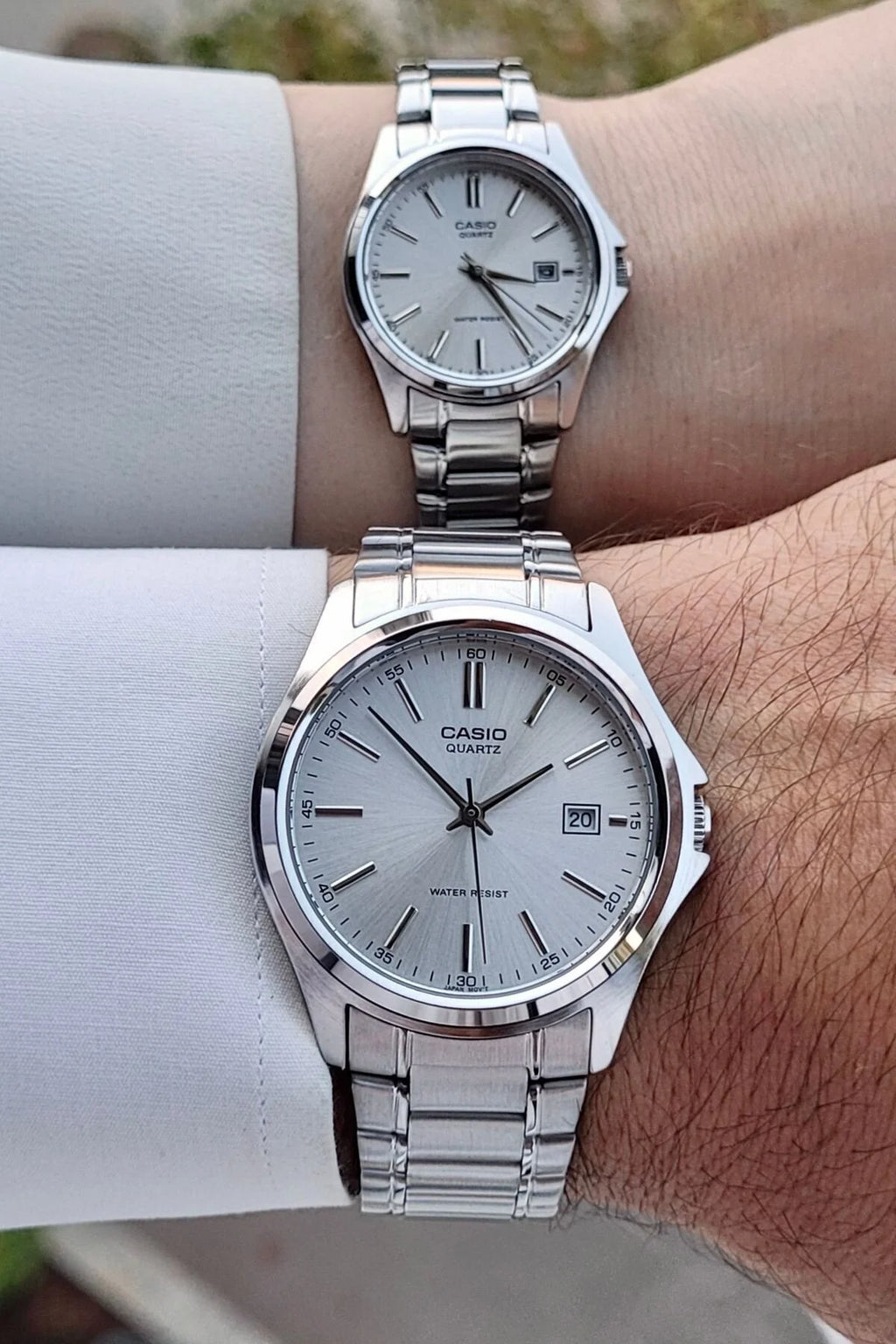 Beyaz Çiftler İçin Saat